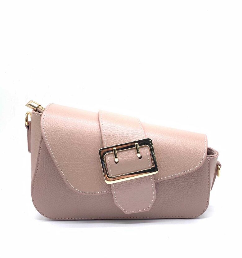 Ādas soma, Maigi rozā, ražots Itālijā